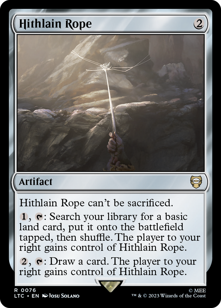 Hithlain Rope [The Lord of the Rings: Tales of Middle-Earth Commander] | Deep Dive Games St. Marys