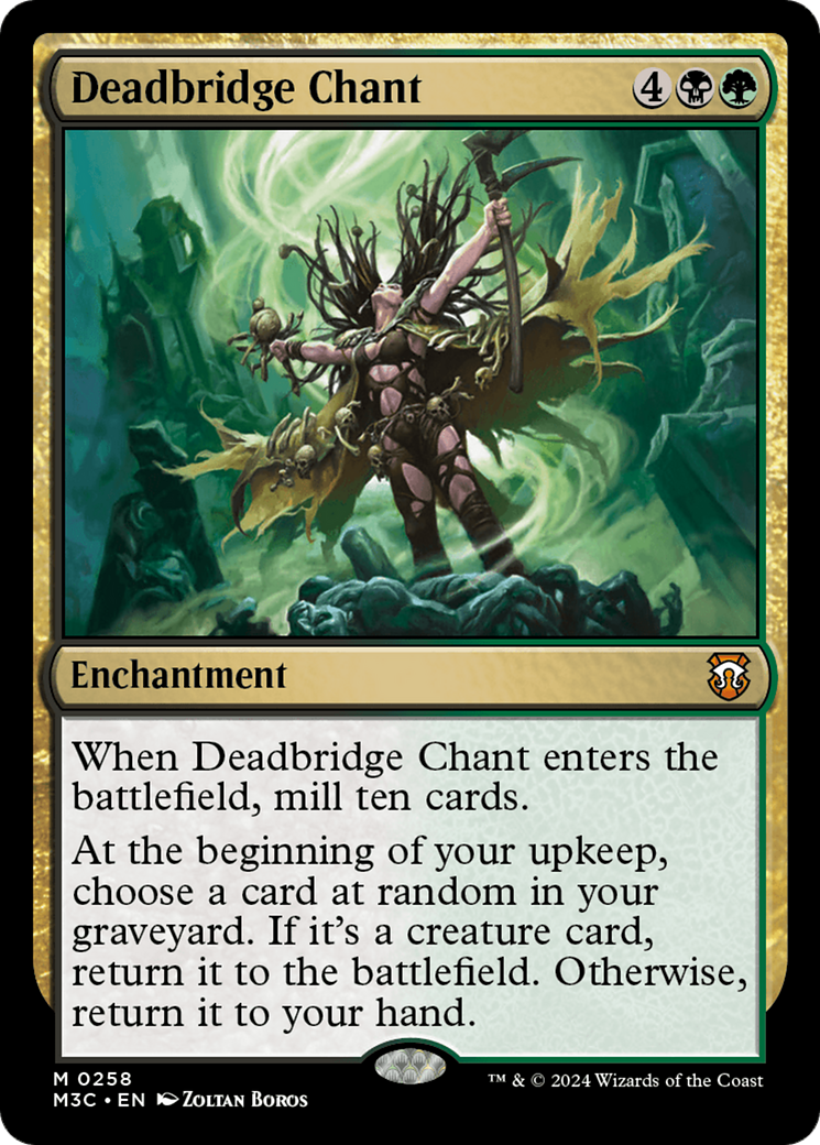 Deadbridge Chant [Modern Horizons 3 Commander] | Deep Dive Games St. Marys