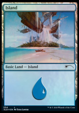 Island (Pirates) (554) [Secret Lair Drop Promos] | Deep Dive Games St. Marys