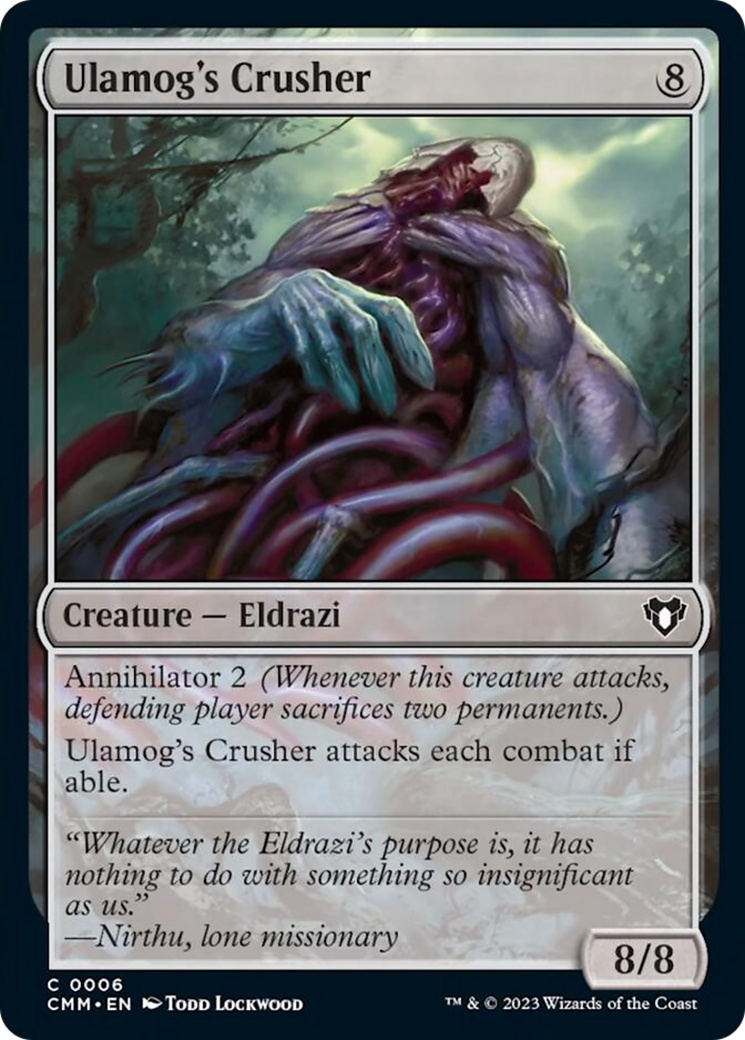 Ulamog's Crusher [Commander Masters] | Deep Dive Games St. Marys