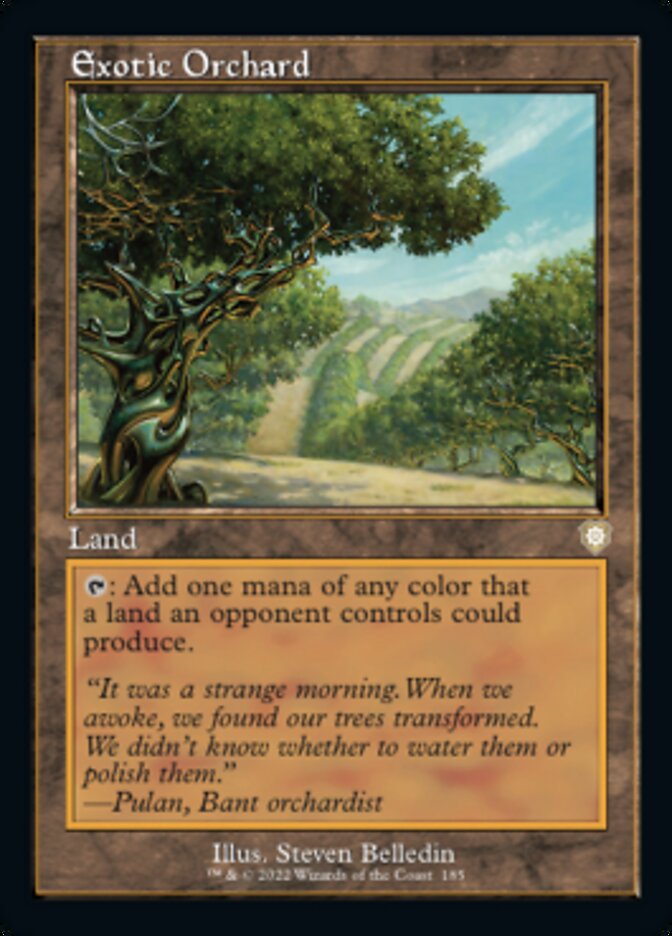 Exotic Orchard (Retro) [The Brothers' War Commander] | Deep Dive Games St. Marys