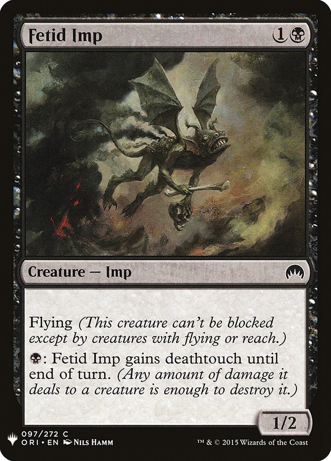 Fetid Imp [Mystery Booster] | Deep Dive Games St. Marys