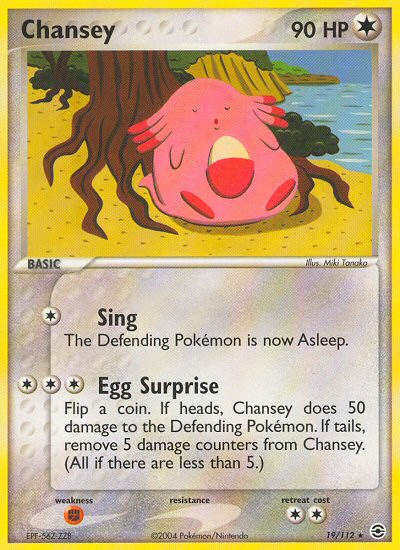 Chansey (19/112) [EX: FireRed & LeafGreen] | Deep Dive Games St. Marys