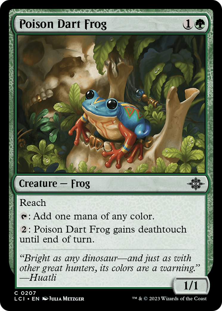 Poison Dart Frog [The Lost Caverns of Ixalan] | Deep Dive Games St. Marys