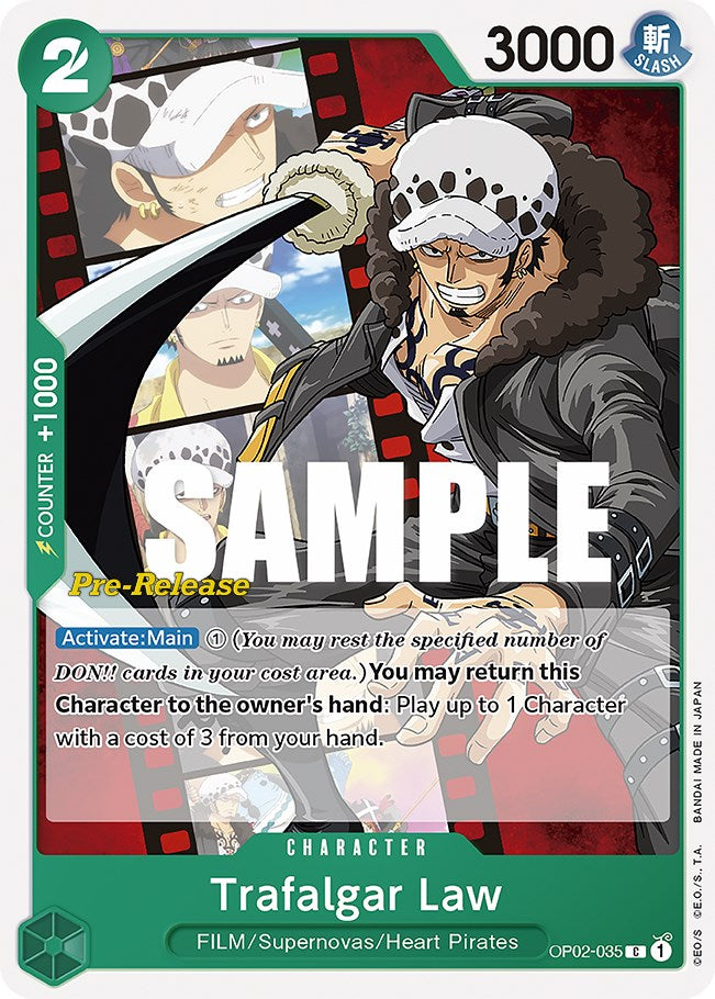 Trafalgar Law [Paramount War Pre-Release Cards] | Deep Dive Games St. Marys