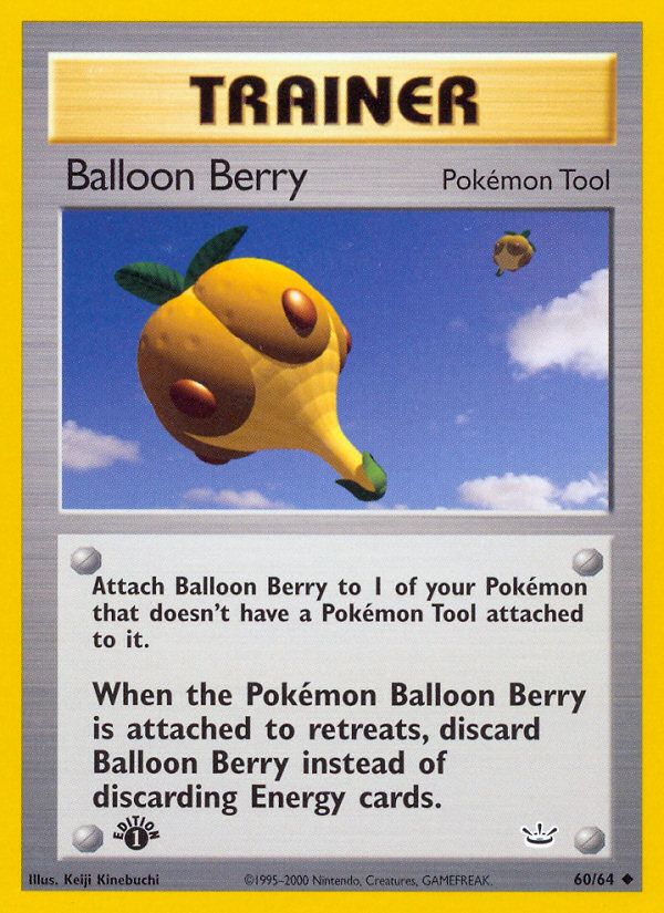 Balloon Berry (60/64) [Neo Revelation 1st Edition] | Deep Dive Games St. Marys