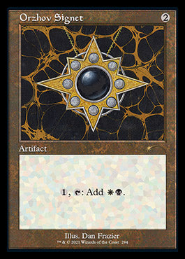 Orzhov Signet (Retro) [Secret Lair Drop Series] | Deep Dive Games St. Marys