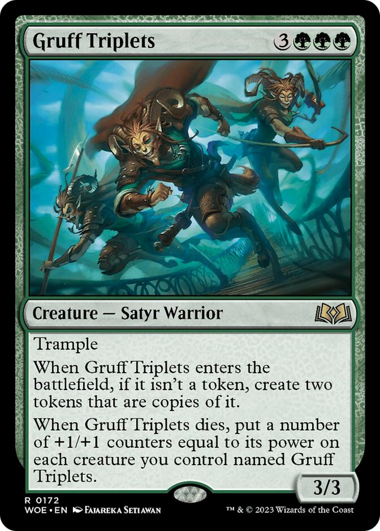 Gruff Triplets [Wilds of Eldraine] | Deep Dive Games St. Marys