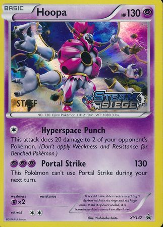 Hoopa (XY147) (Staff) [XY: Black Star Promos] | Deep Dive Games St. Marys