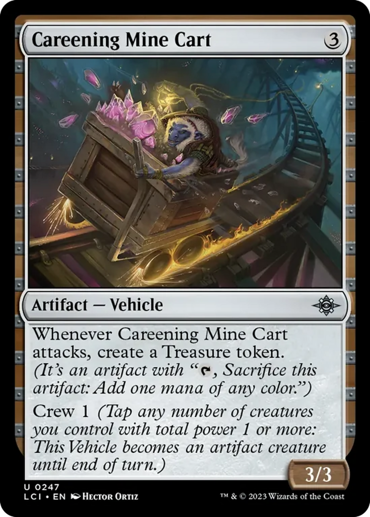 Careening Mine Cart [The Lost Caverns of Ixalan] | Deep Dive Games St. Marys