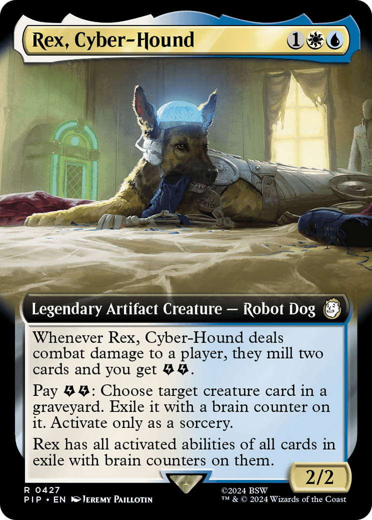 Rex, Cyber-Hound (Extended Art) [Fallout] | Deep Dive Games St. Marys