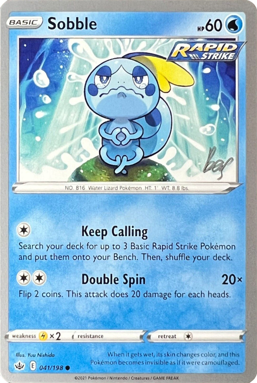 Sobble (041/198) (Cheryl Again - Sebastian Lashmet) [World Championships 2022] | Deep Dive Games St. Marys