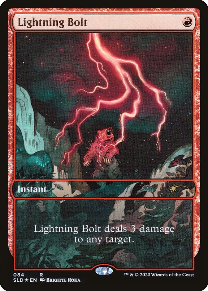 Lightning Bolt (084) [Secret Lair Drop Series] | Deep Dive Games St. Marys
