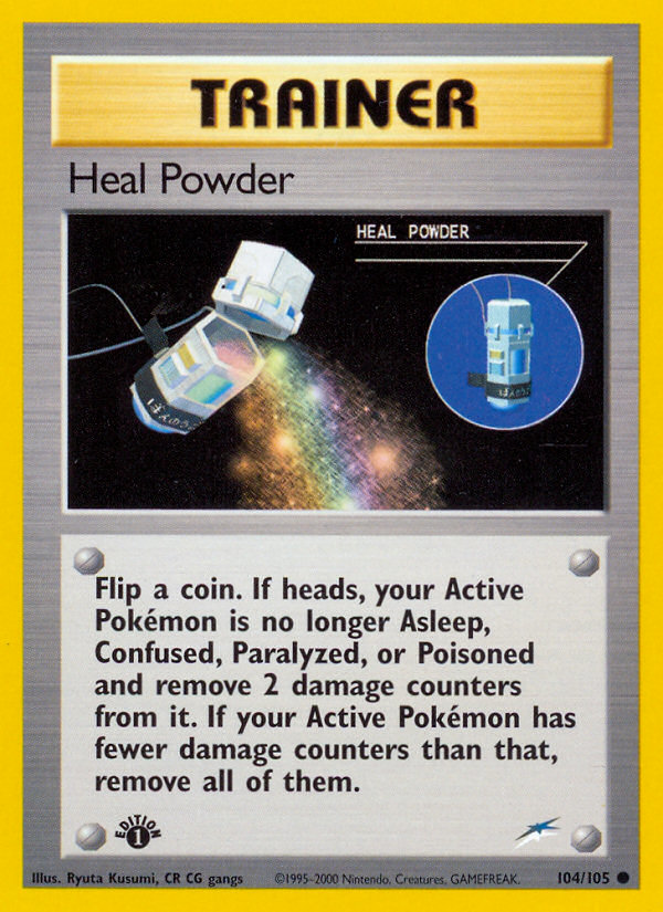 Heal Powder (104/105) [Neo Destiny 1st Edition] | Deep Dive Games St. Marys