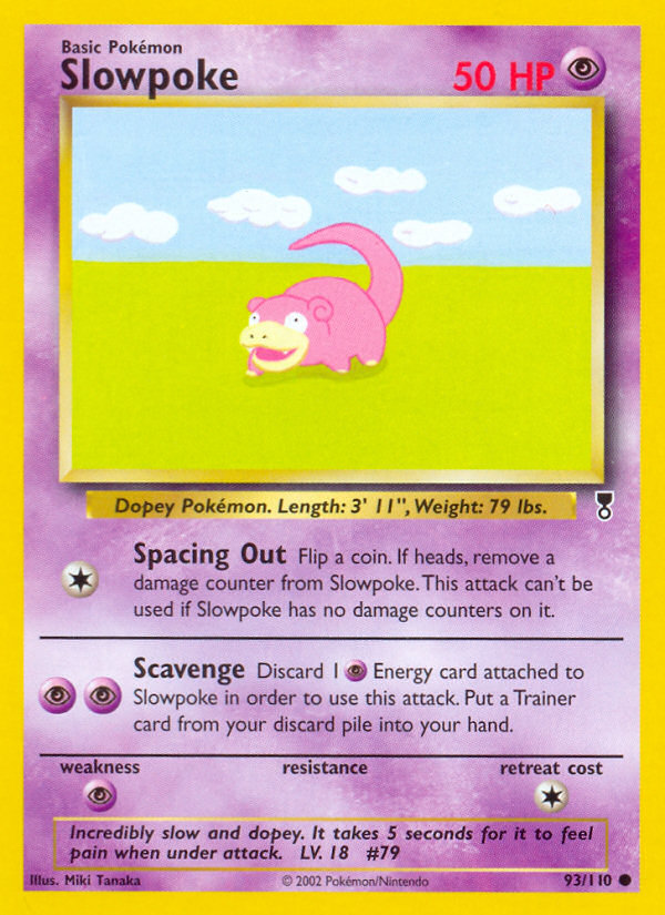 Slowpoke (93/110) [Legendary Collection] | Deep Dive Games St. Marys