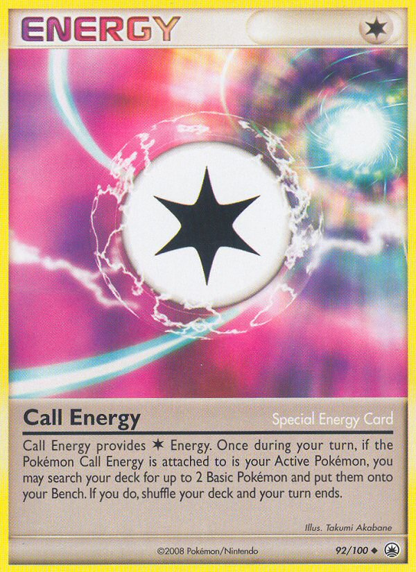 Call Energy (92/100) [Diamond & Pearl: Majestic Dawn] | Deep Dive Games St. Marys