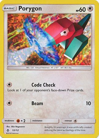 Porygon (12/12) [McDonald's Promos: 2018 Collection] | Deep Dive Games St. Marys