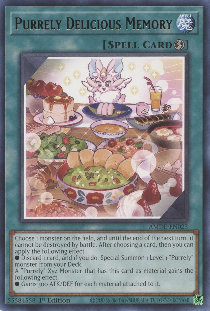 Purrely Delicious Memory [AMDE-EN023] Rare | Deep Dive Games St. Marys