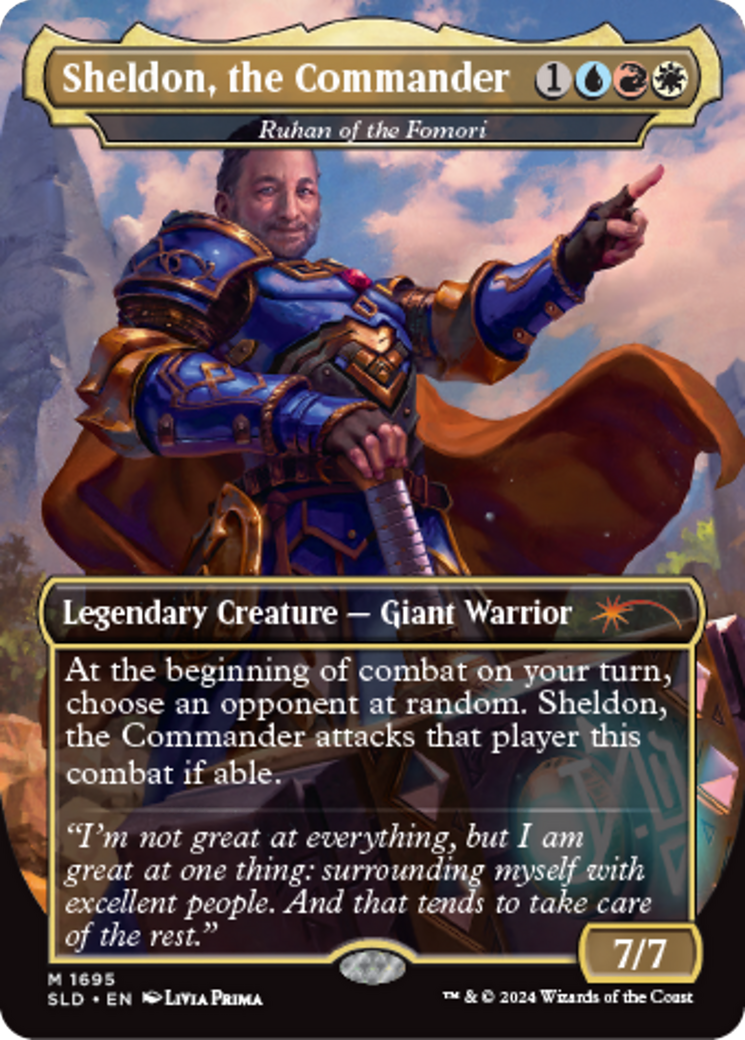 Ruhan of the Fomori - Sheldon, the Commander [Secret Lair: Sheldon's Spellbook] | Deep Dive Games St. Marys