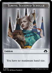 Tamiyo, Seasoned Scholar // Energy Reserve Double-Sided Token [Modern Horizons 3 Tokens] | Deep Dive Games St. Marys