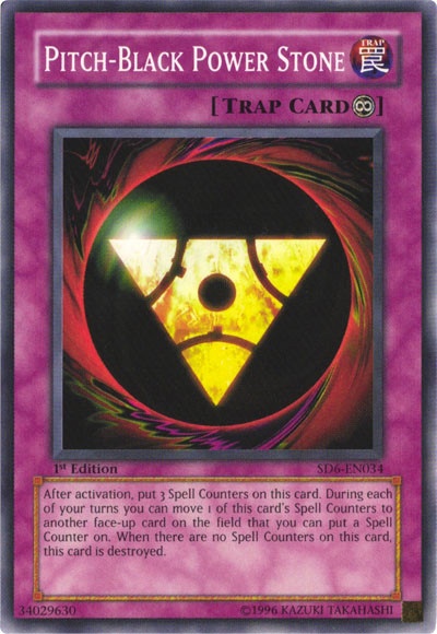 Pitch-Black Power Stone [SD6-EN034] Common | Deep Dive Games St. Marys