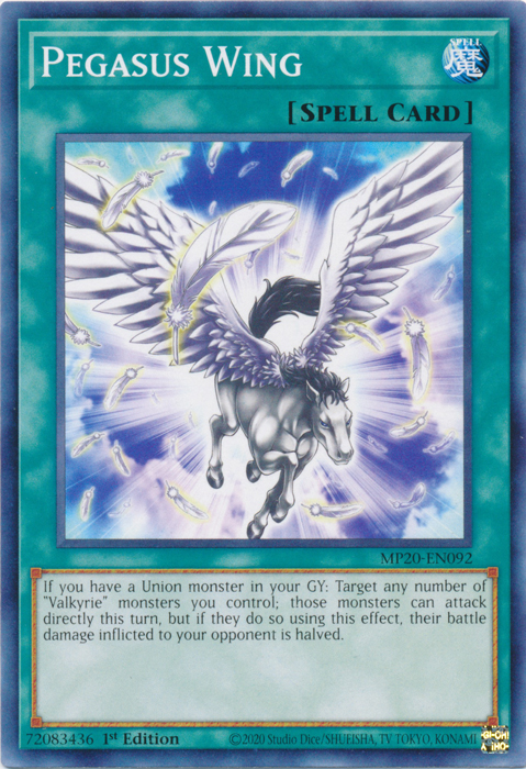 Pegasus Wing [MP20-EN092] Common | Deep Dive Games St. Marys