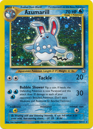 Azumarill (2/111) [Neo Genesis Unlimited] | Deep Dive Games St. Marys