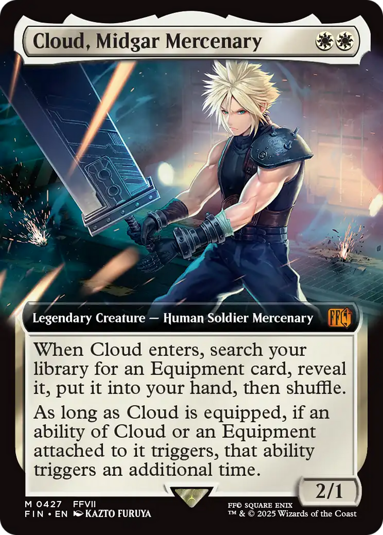 Cloud, Midgar Mercenary (Extended Art) [FINAL FANTASY] | Deep Dive Games St. Marys