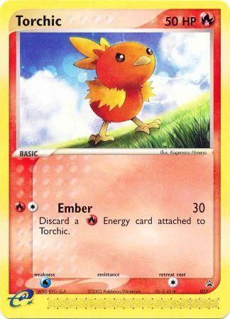 Torchic (017) (Non-Holo) [Nintendo: Black Star Promos] | Deep Dive Games St. Marys