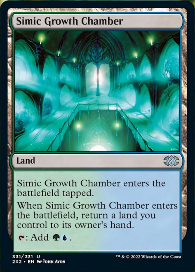 Simic Growth Chamber [Double Masters 2022] | Deep Dive Games St. Marys