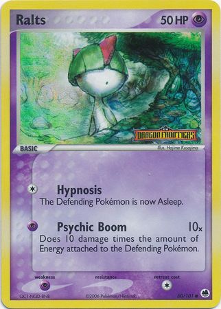 Ralts (60/101) (Stamped) [EX: Dragon Frontiers] | Deep Dive Games St. Marys