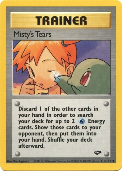 Misty's Tears (118/132) [Gym Challenge Unlimited] | Deep Dive Games St. Marys