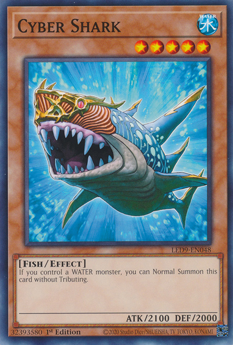 Cyber Shark [LED9-EN048] Common | Deep Dive Games St. Marys