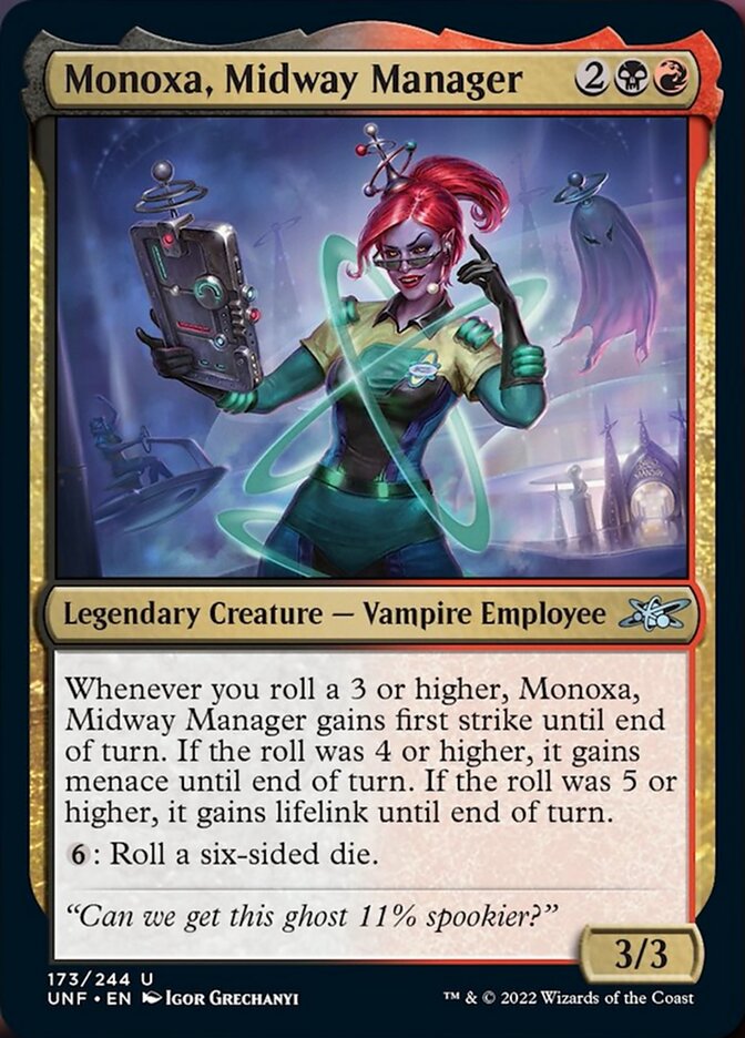 Monoxa, Midway Manager [Unfinity] | Deep Dive Games St. Marys