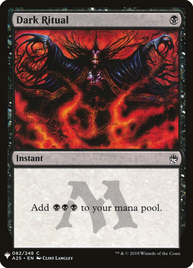 Dark Ritual [Mystery Booster] | Deep Dive Games St. Marys