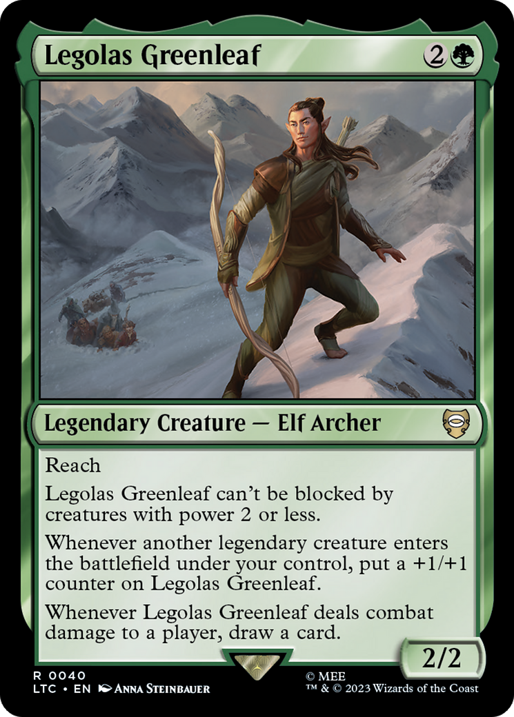 Legolas Greenleaf [The Lord of the Rings: Tales of Middle-Earth Commander] | Deep Dive Games St. Marys