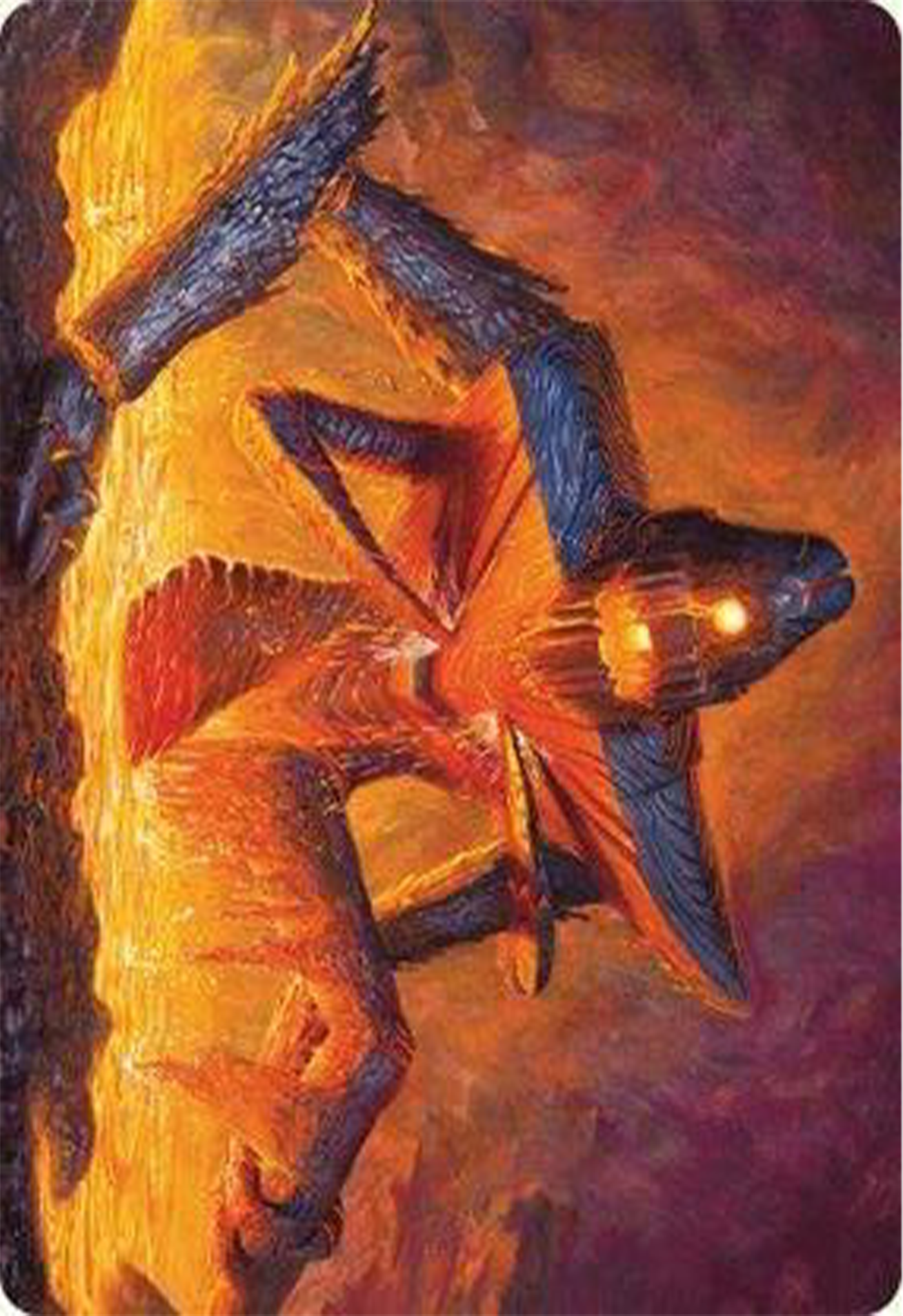 Molten Gatekeeper Art Card [Modern Horizons 3 Art Series] | Deep Dive Games St. Marys