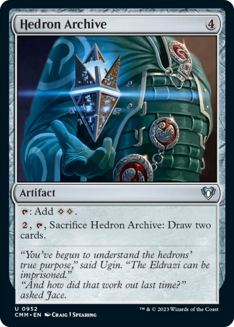 Hedron Archive [Commander Masters] | Deep Dive Games St. Marys