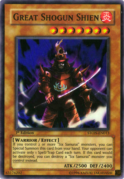 Great Shogun Shien [STON-EN013] Super Rare | Deep Dive Games St. Marys