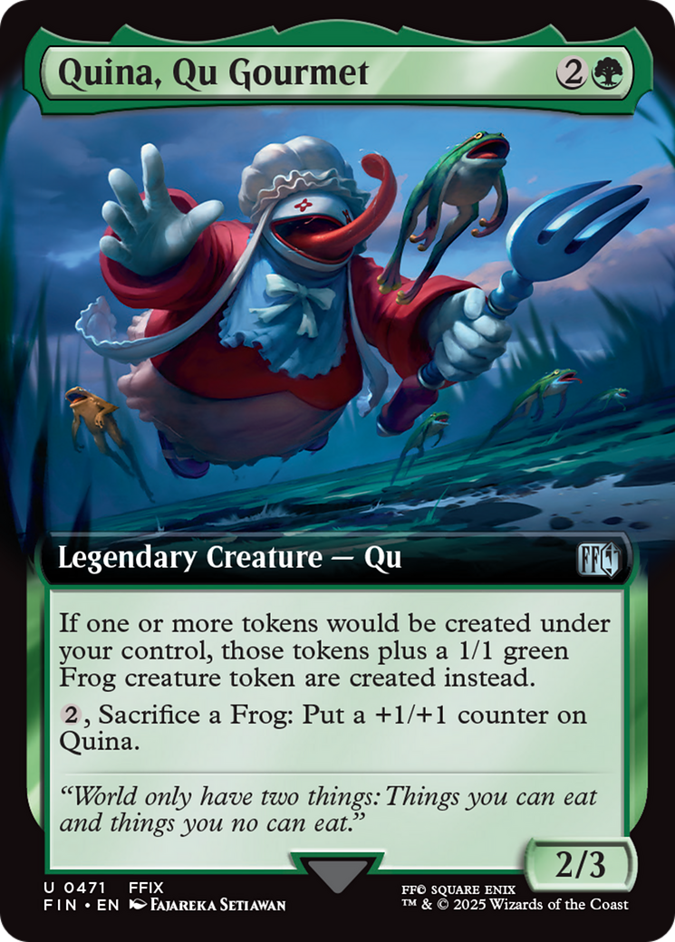 Quina, Qu Gourmet (Extended Art) [FINAL FANTASY] | Deep Dive Games St. Marys