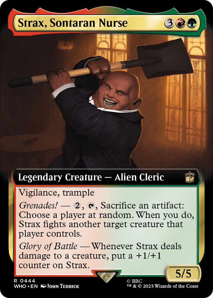 Strax, Sontaran Nurse (Extended Art) [Doctor Who] | Deep Dive Games St. Marys