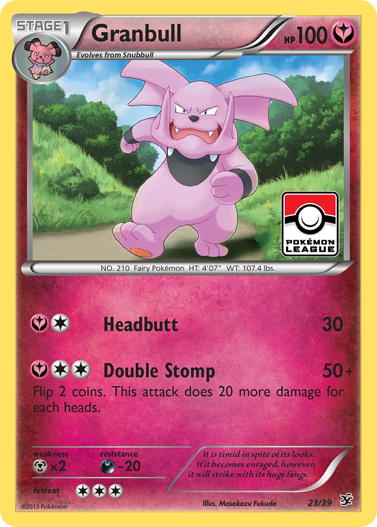 Granbull (23/39) [XY: Kalos Starter Set] | Deep Dive Games St. Marys