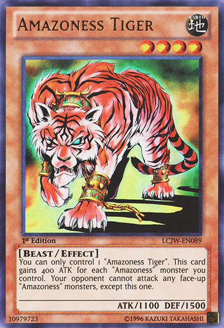 Amazoness Tiger [LCJW-EN089] Ultra Rare | Deep Dive Games St. Marys