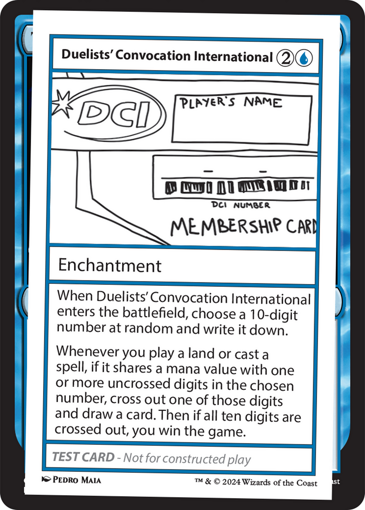 Duelists' Convocation International [Mystery Booster 2 Playtest Cards] | Deep Dive Games St. Marys