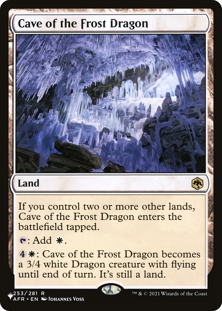 Cave of the Frost Dragon [The List] | Deep Dive Games St. Marys