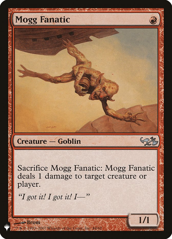 Mogg Fanatic [Mystery Booster] | Deep Dive Games St. Marys