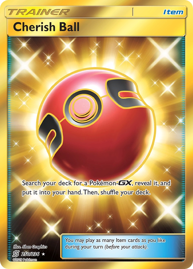 Cherish Ball (250/236) [Sun & Moon: Unified Minds] | Deep Dive Games St. Marys