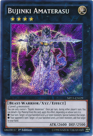 Bujinki Amaterasu [MP15-EN029] Secret Rare | Deep Dive Games St. Marys