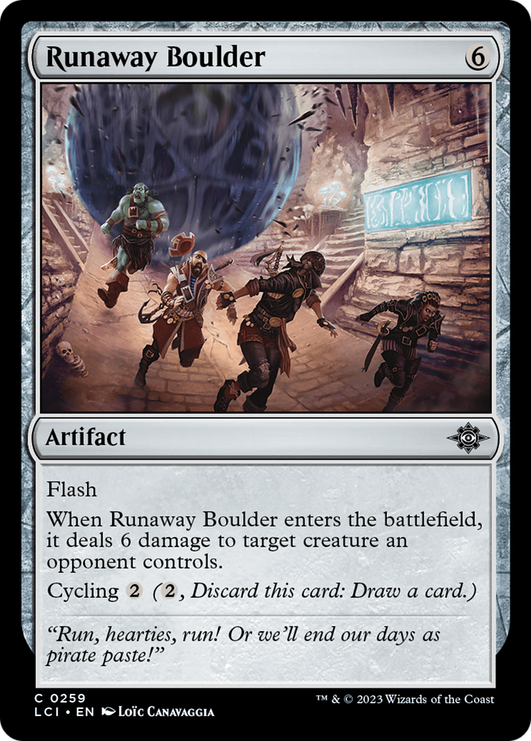 Runaway Boulder [The Lost Caverns of Ixalan] | Deep Dive Games St. Marys