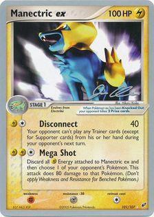 Manectric ex (101/107) (Mewtrick - Jason Klaczynski) [World Championships 2006] | Deep Dive Games St. Marys